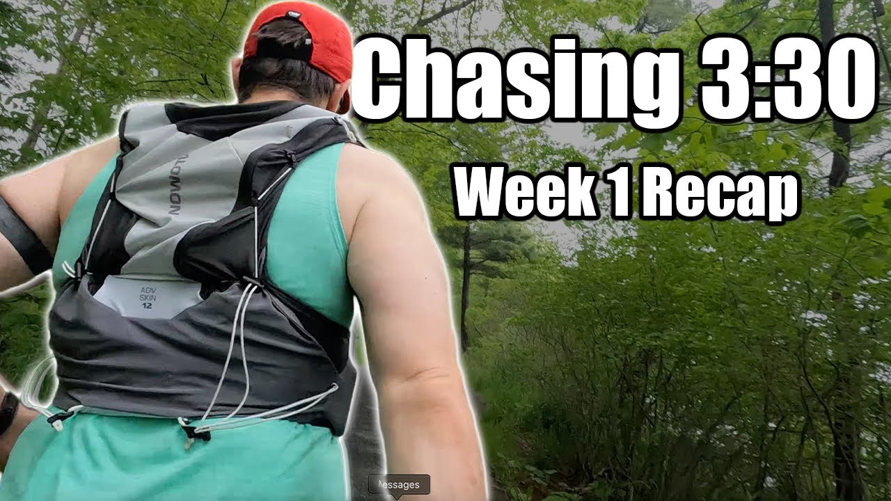 Learning How To Suffer For a 3:30 Marathon (Week 1)
