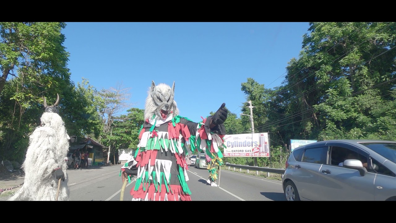 John Canoe (Junkanoo/Jonkonnu) In Ocho Rios, Jamaica