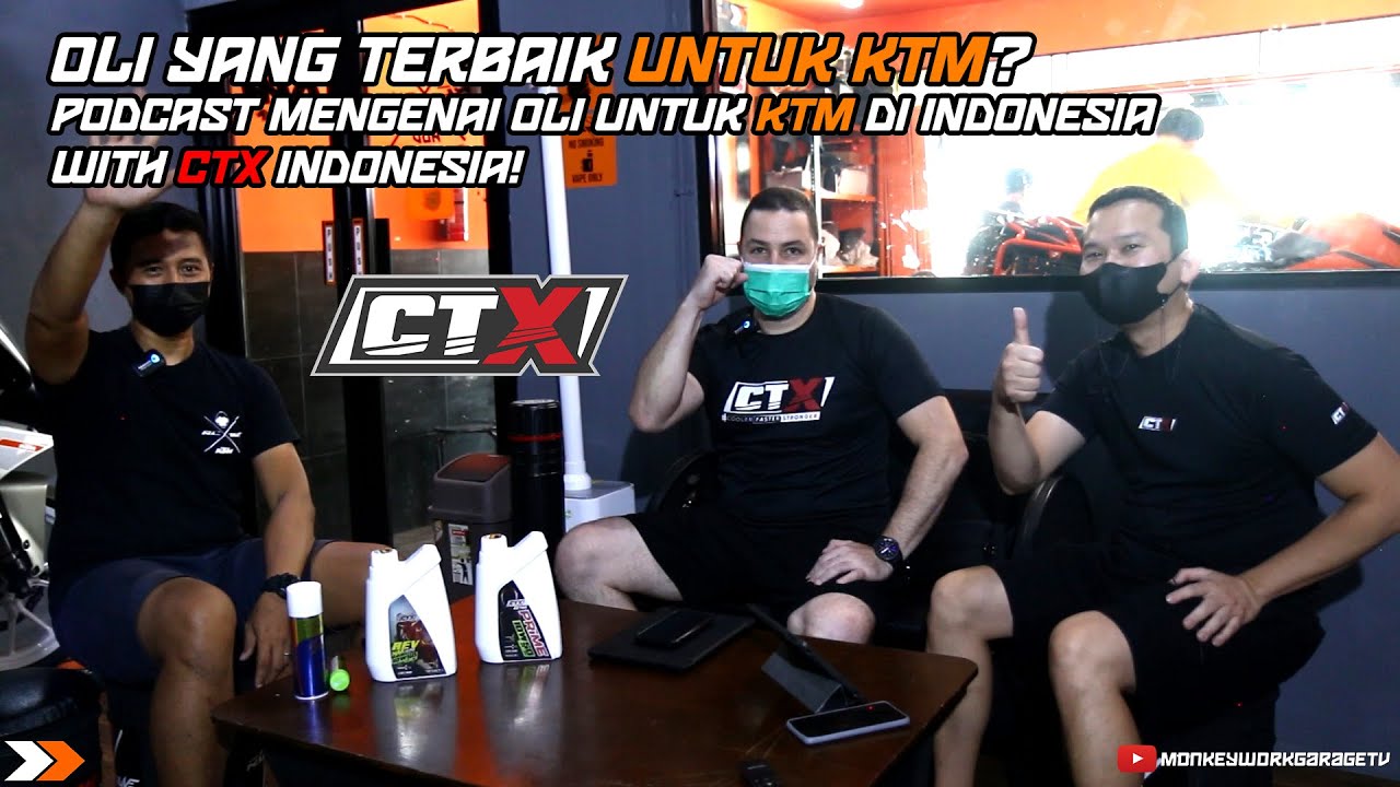 OLI YANG TERBAIK UNTUK KTM? Ngobrolin Oli dan Lubrikasi yang baik dengan CTX Indonesia!