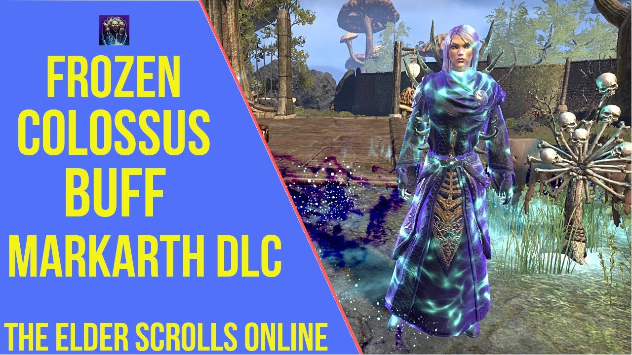 Frozen Colossus Necromancer Skill Change - ESO Markarth Changes
