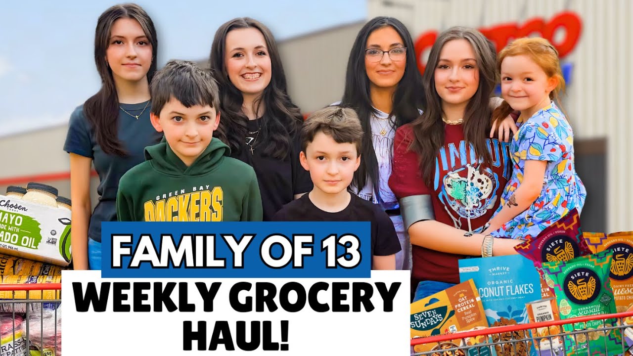 MASSIVE $1500 Weekly Grocery Haul for Our FAMILY OF 13!