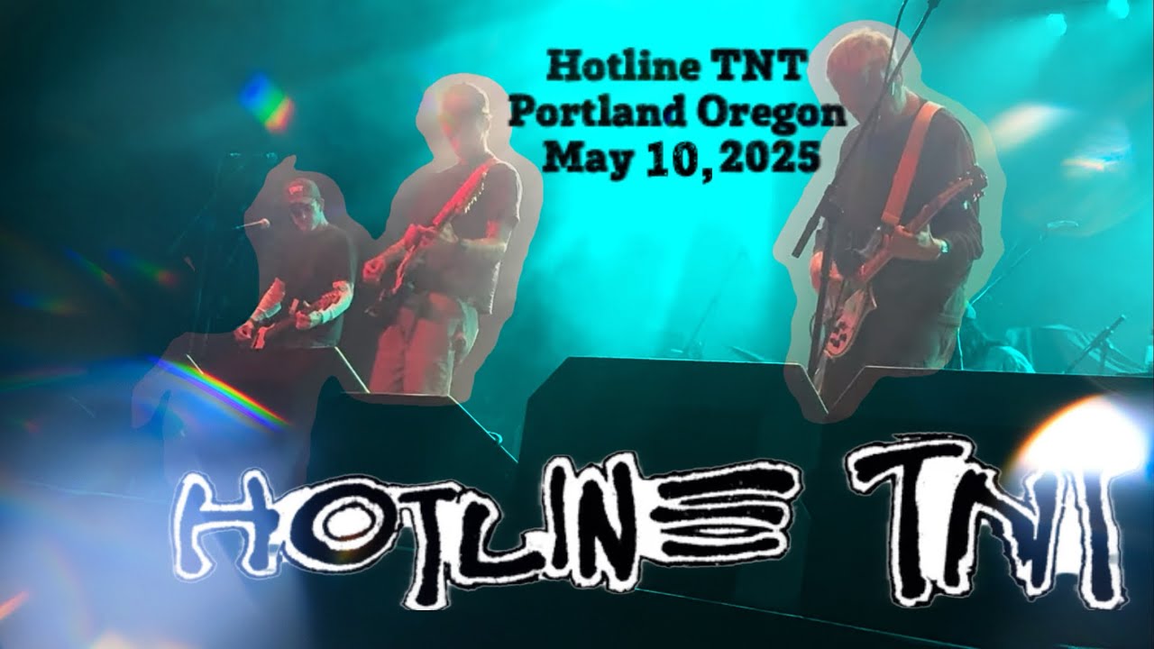 Hotline TNT live in Portland Oregon May 10, 2025 Roseland Theater (Setlist in Description)