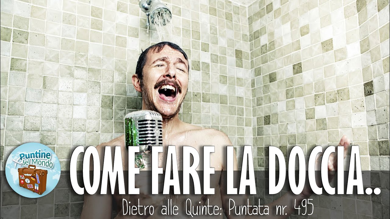 Come ci si fa la doccia.... in camper - #Puntata-495