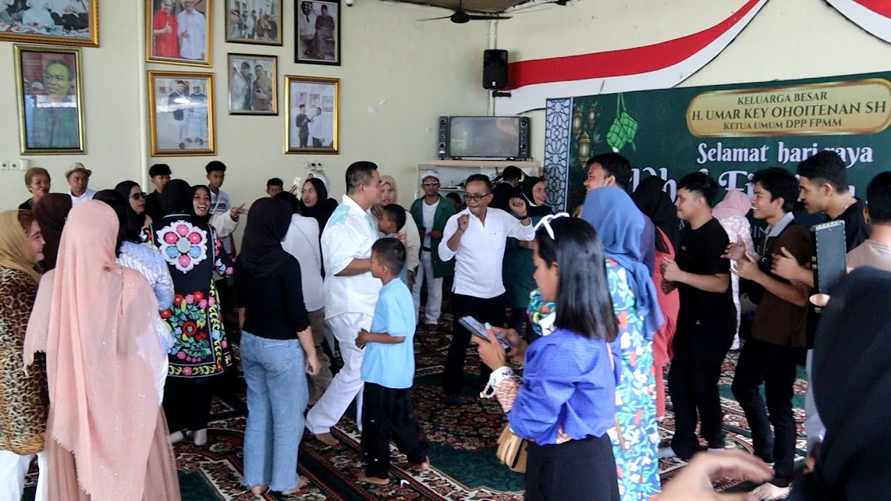 Open house dpp fpmm, H. Umar Kei Ohoitenan tutup dengan pesan kebersamaan dan persatuan