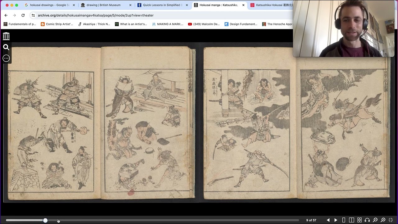 Master Drawings: Hokusai