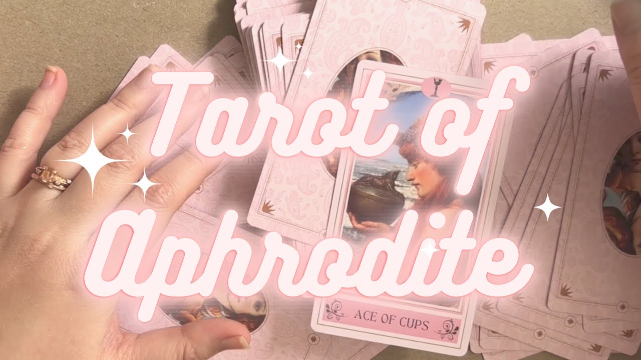 Unboxing the Tarot of Aphrodite by Natacha Fromm 💕 Tarot Deck First Impressions