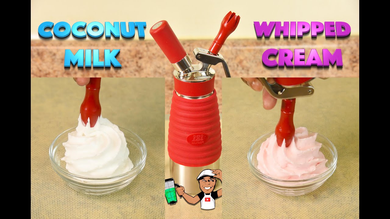 How to make Vegan Coconut Milk Whipped Cream Easy. (Dairy-Free)