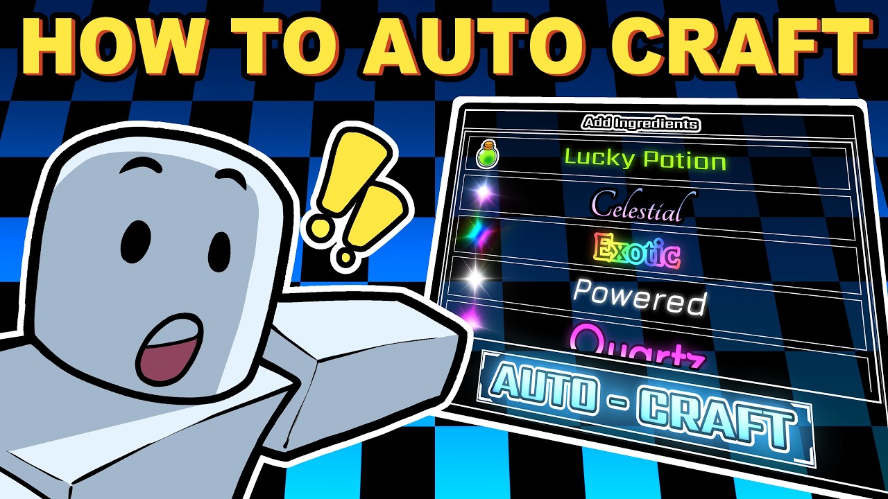 How to Auto-Craft EVERYTHING in Sol's RNG
