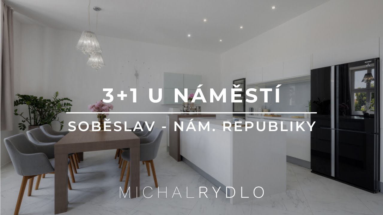 Byt 3+1 u náměstí | Soběslav - nám. Republiky | Ing. Michal Rydlo - realitní makléř
