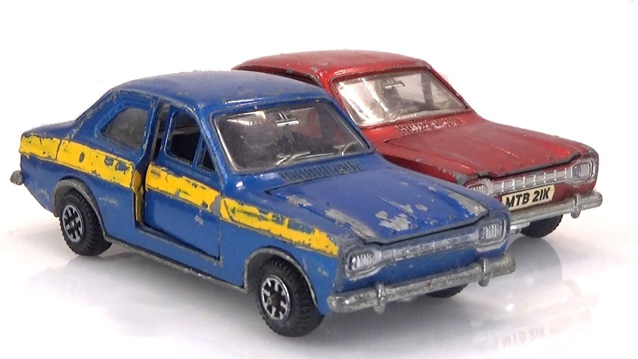 Форд Эскорт Динки №168 полная реставрация. Литая модель игрушки.