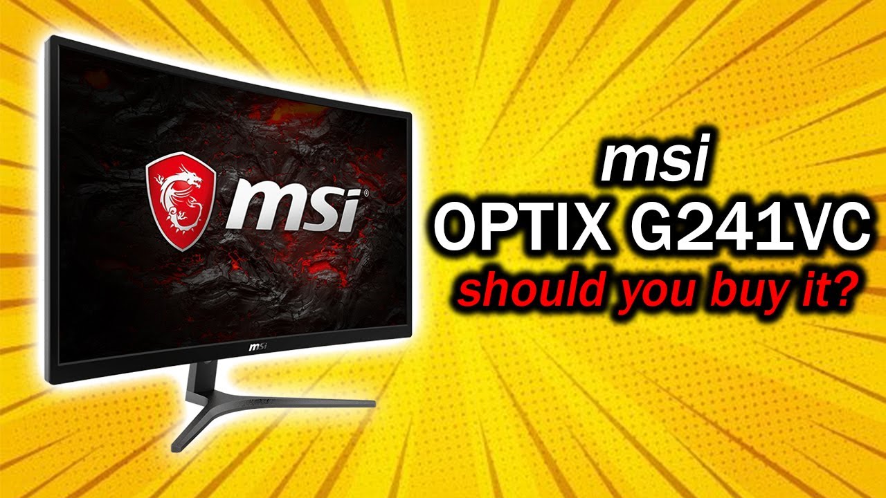 MSI Optix G241VC Review