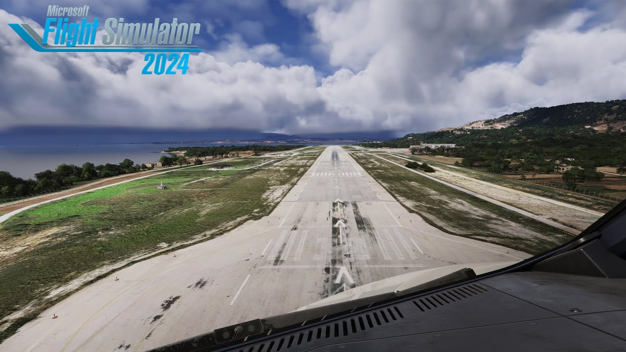 FS2024 | Fenix A320 | Unstable Approach, Go Around and Landing in Kefalonia