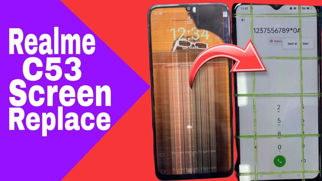 realme C53 display replacement | realme C53 display change | how to open realme C53 | realme C53