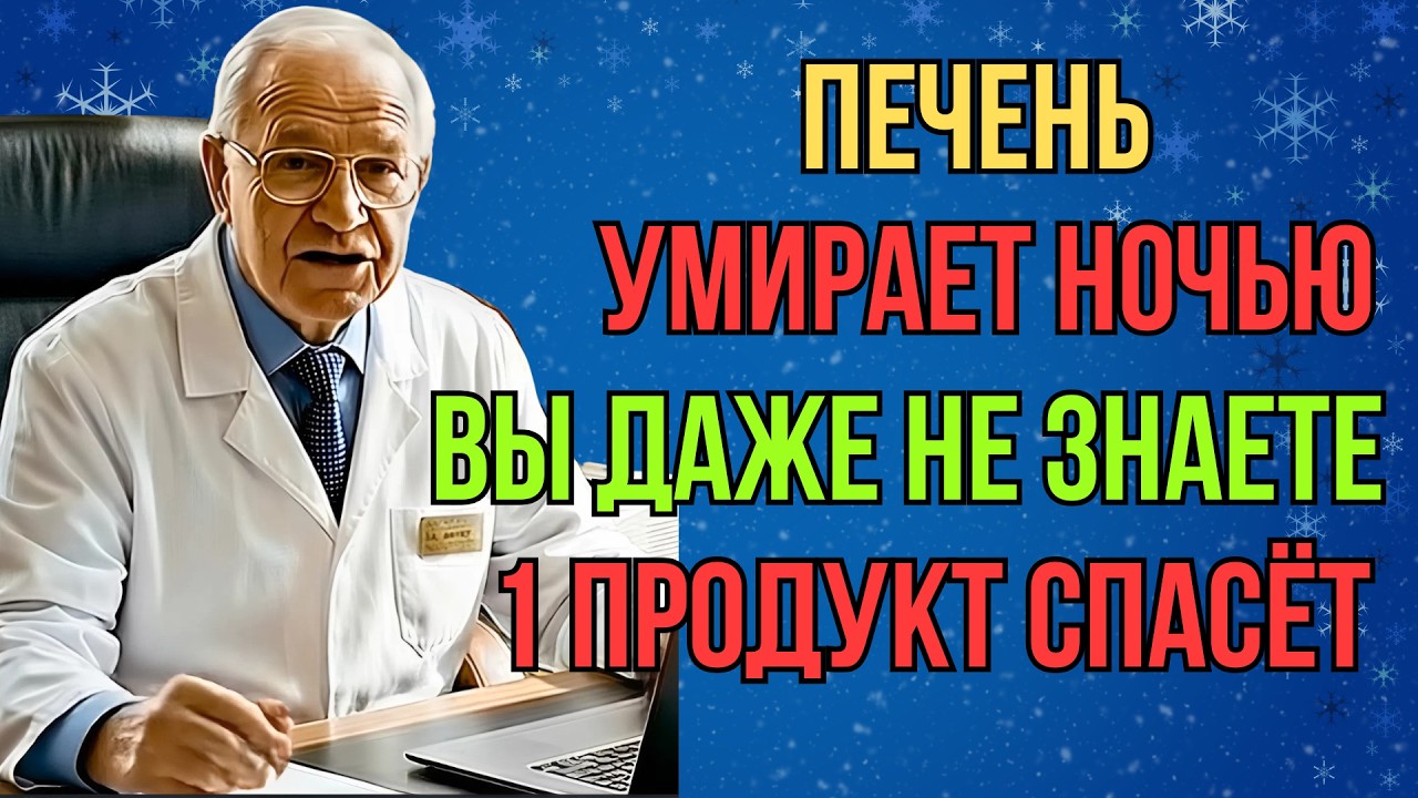 ПЕЧЕНЬ ОБНОВИТСЯ ЗА НОЧЬ! Самый сильный продукт для очищения | РАСКРОЕМ ТАЙНУ