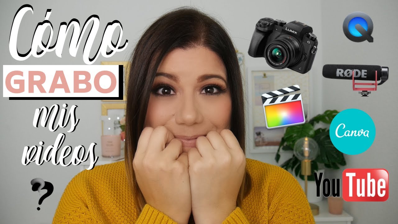 CÓMO GRABO MIS VIDEOS DE YOUTUBE (Cámaras, editores, micrófonos y más)