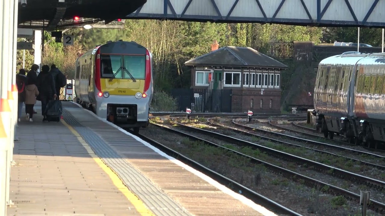 Transport for Wales 67025 82226 1W96 Cardiff Central - Holyhead, Hereford 07.04.22.