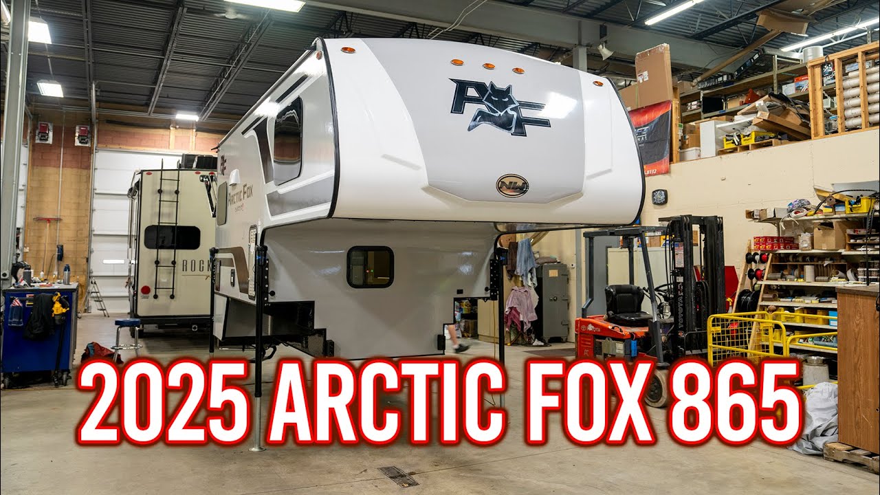 2025 Arctic Fox 865 Truck Camper Walkthrough