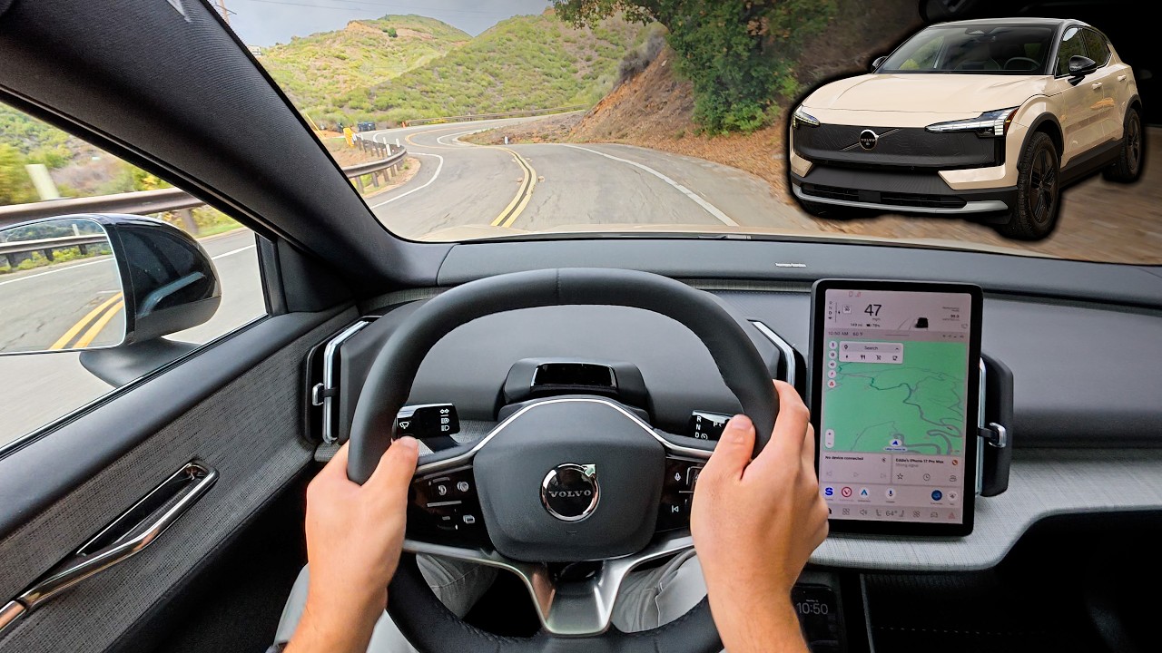 2026 Volvo E30 Cross Country POV Canyon Drive! | Shockingly Fun!!