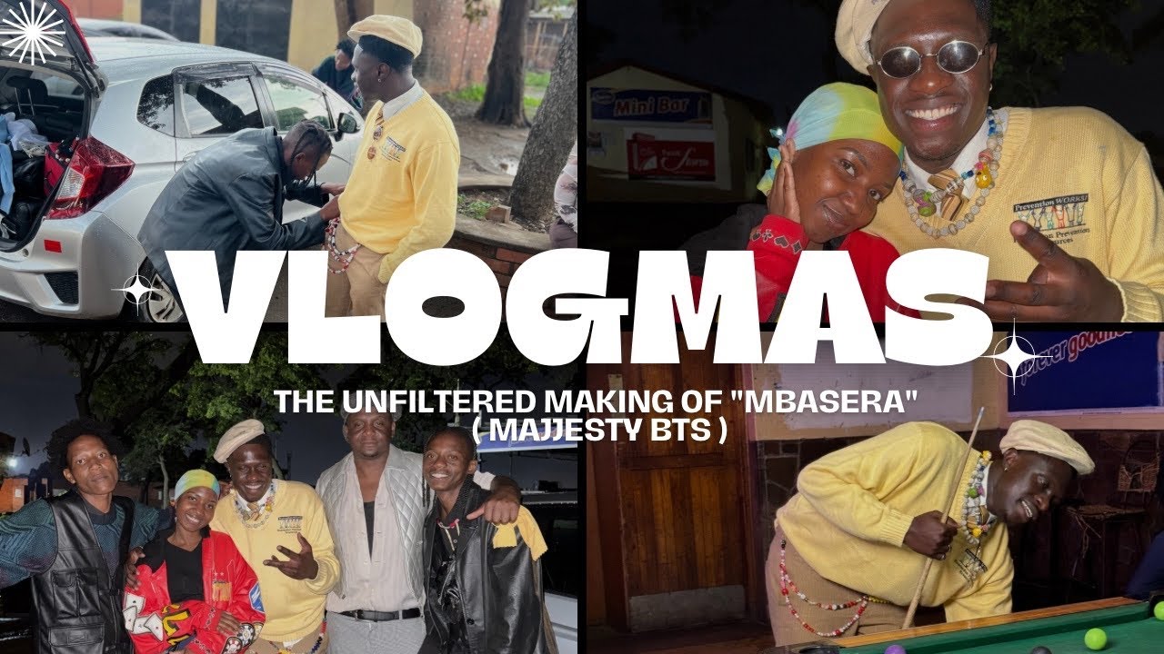 VLOGMAS #6 | The unfiltered making of "MBASERA" | ( @MAJJESTYUSADARO  BTS) 🎬