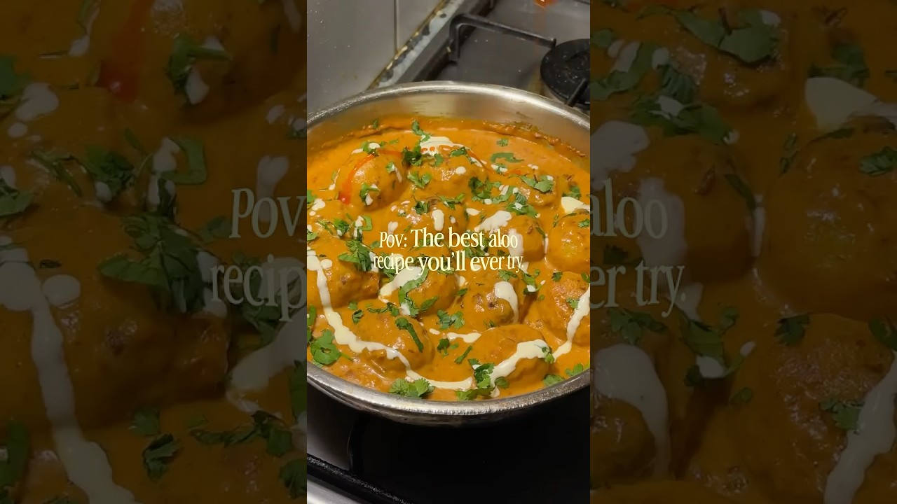 Dum aloo, recipe in comment
