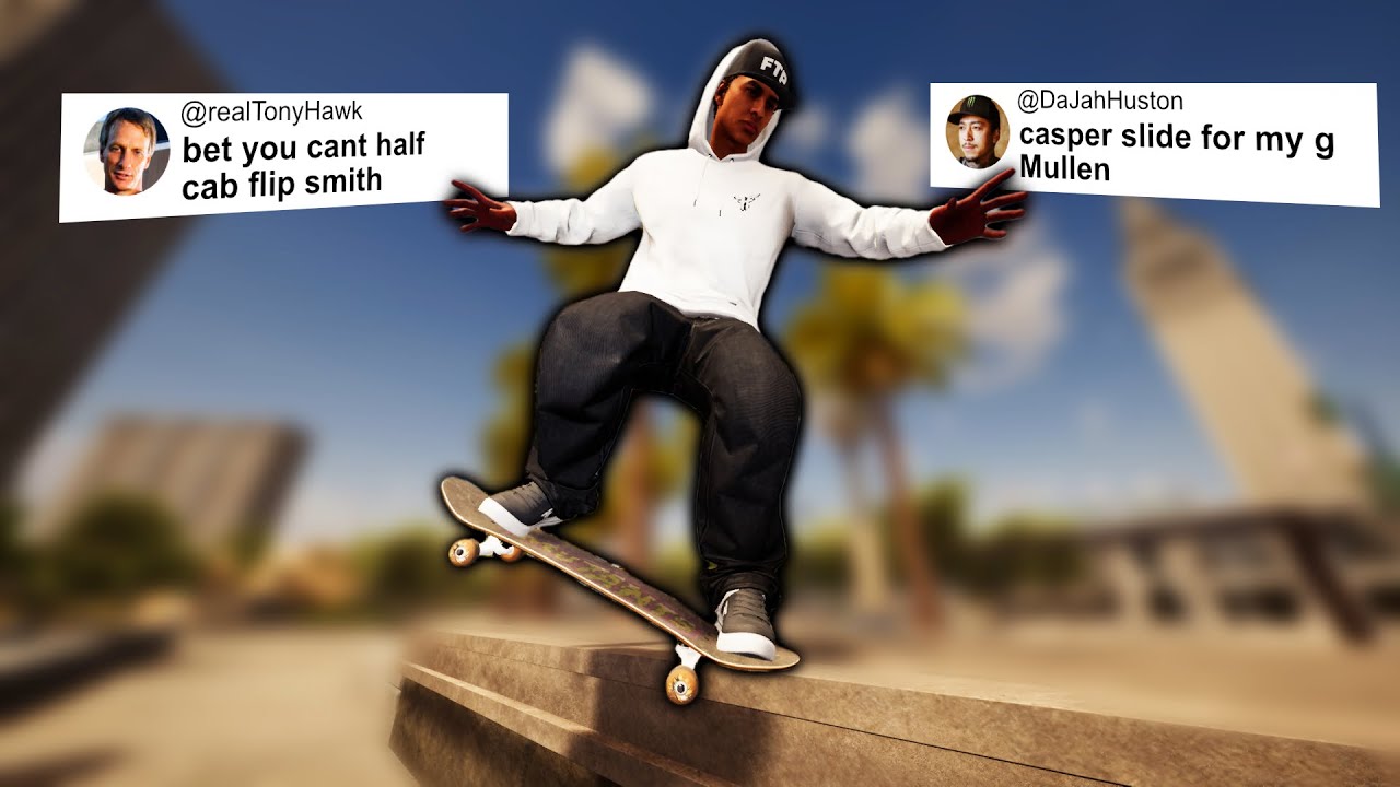 Landing My Subscribers INSANE Trick Challenges! | Session - Skate Sim