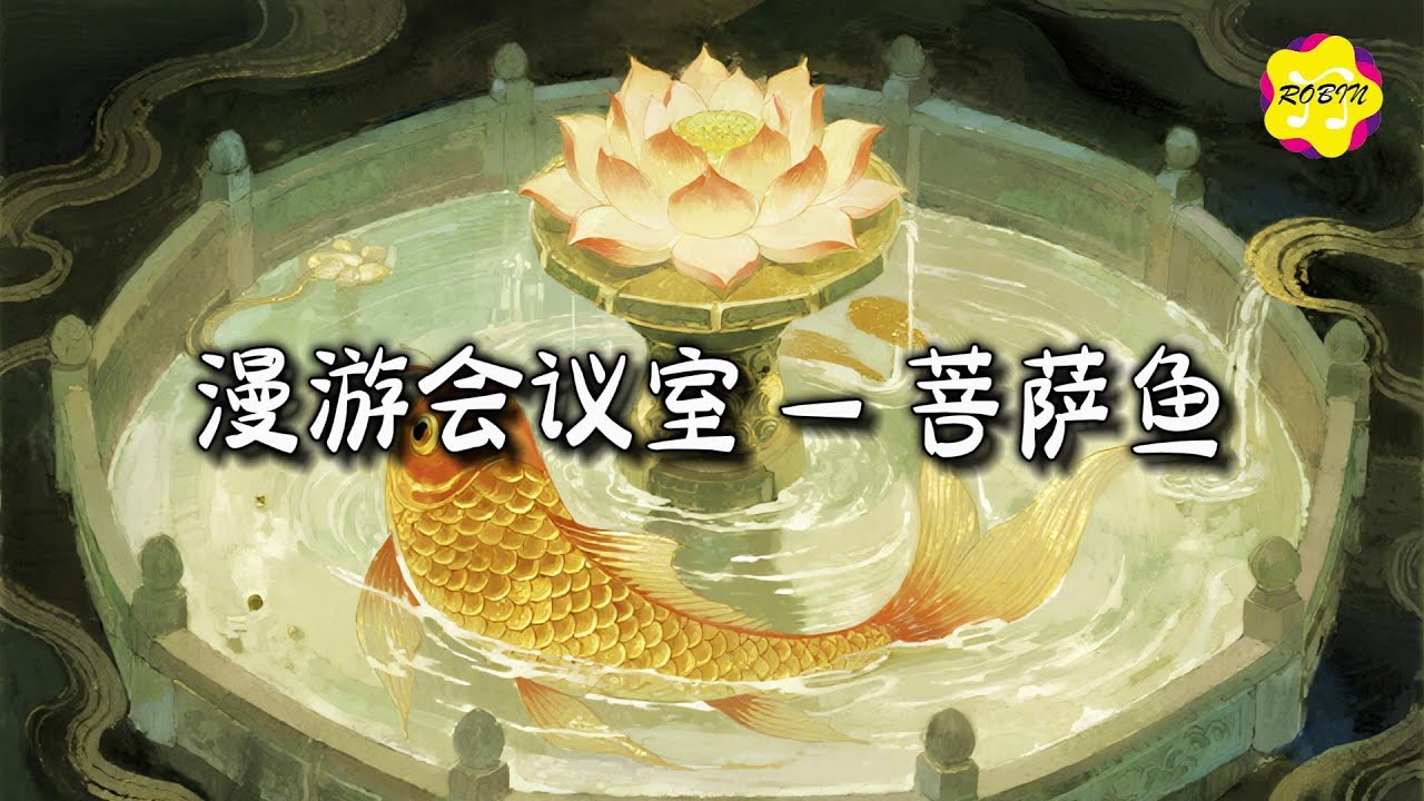 漫游会议室 - 菩萨鱼『我的慈悲明码标价，我的神通用来恐吓。』【动态歌词MV】