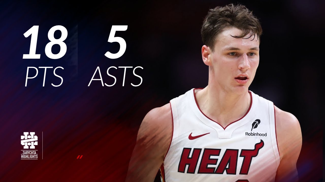 Pelle Larsson 18 pts 5 asts vs Hawks 25/26 season