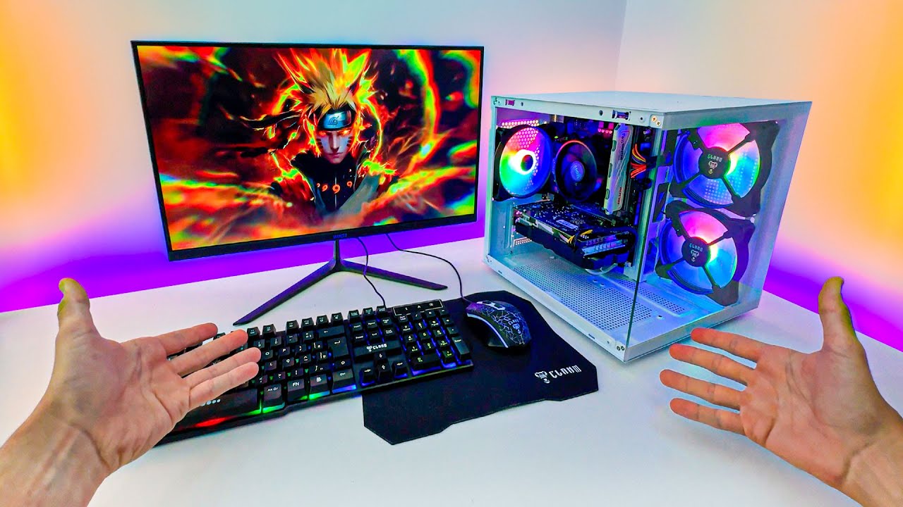 Comprei o PC GAMER montado CUSTO BENEFICIO que RODA TUDO