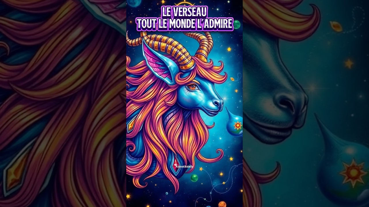 Le signe du zodiaque verseau, tout le monde l&rsquo;admire. #astrologie #verseau