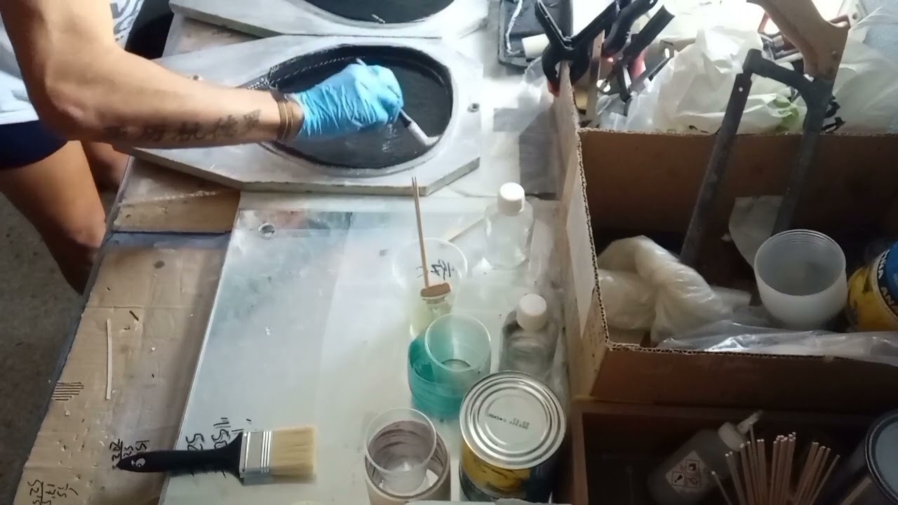 Fabricación pala de pádel en directo ( 2° video)