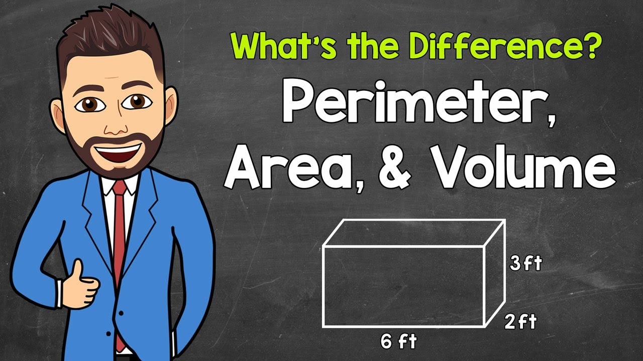 Perimeter, Area, and Volume Explained | Math with Mr. J