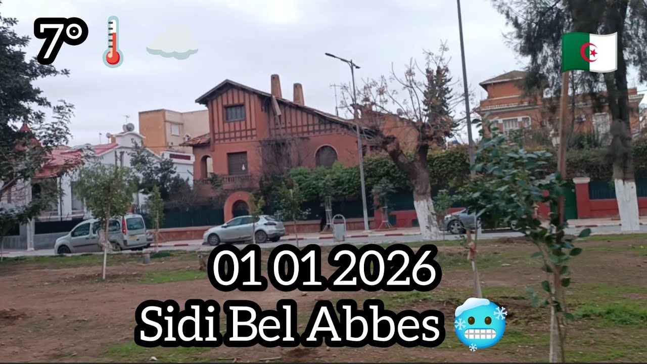 Le 1er janvier 2026 a Sidi Bel Abbès 