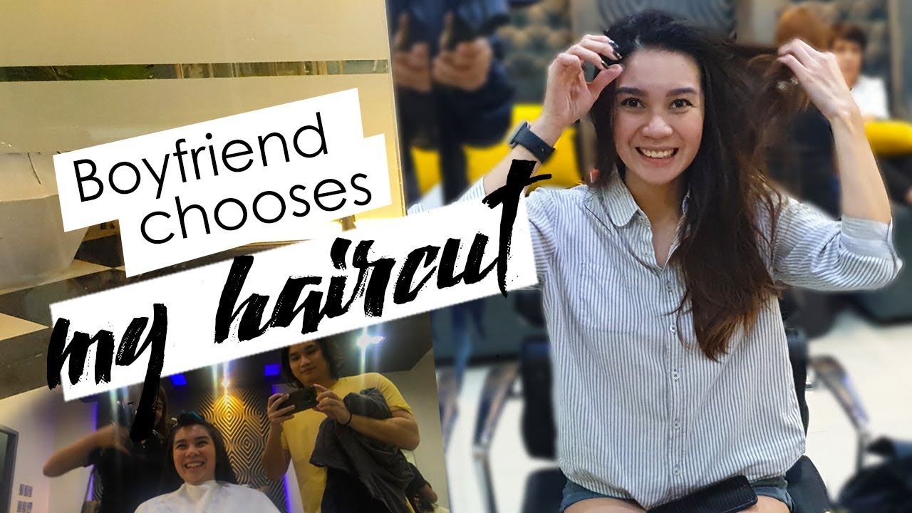 Boyfriend Chooses Girlfriend's Haircut!