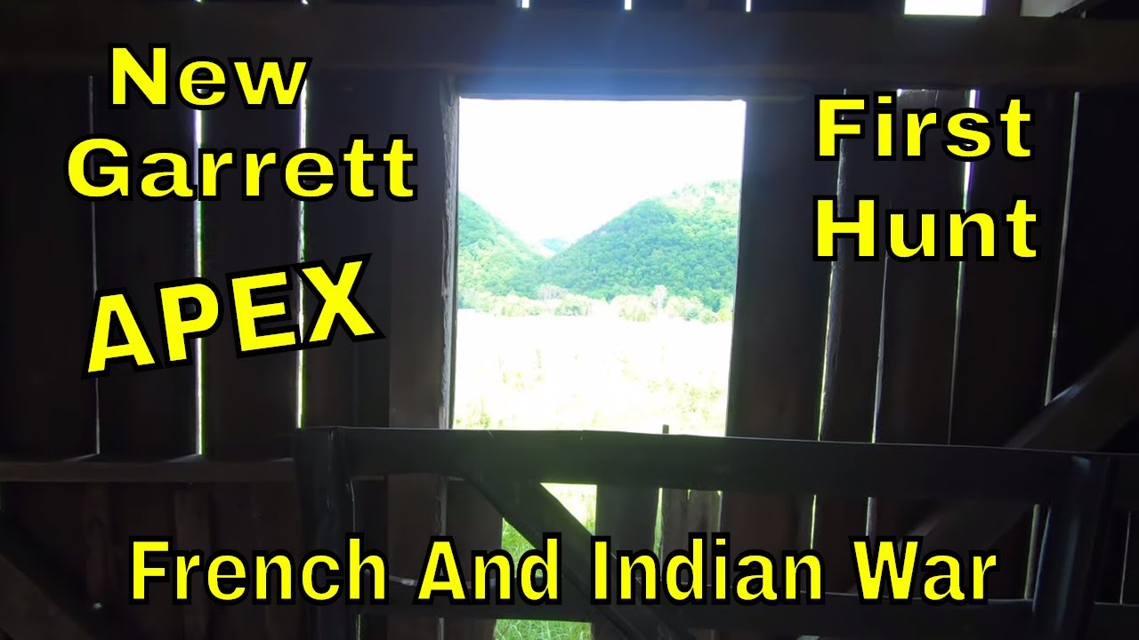Metal Detecting And Exploring : First Dig With The New Garrett Ace APEX Metal Detector