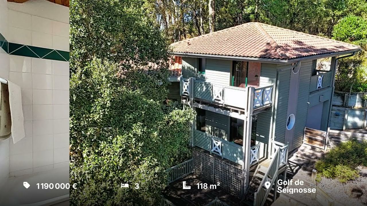 Villa de charme au cœur du Golf de Seignosse – Calme et verdure