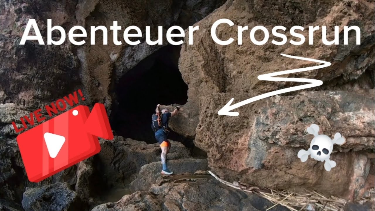 Crossrun Abenteuer in Denia. Cueva tallad, Höhle und verlassener Friedhof. 
