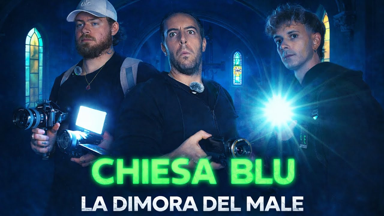 VOCI dall'OLTRETOMBA nella CHIESA BLU **CI SONO DEMONI** Feat @theparanormalfiles
