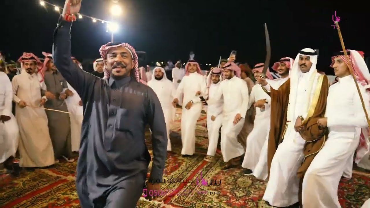 شيله مهداه من هادي ابراهيم دغري أداء الشاعر محمد العارجي | زواج جمعان محمد ابو الرأس