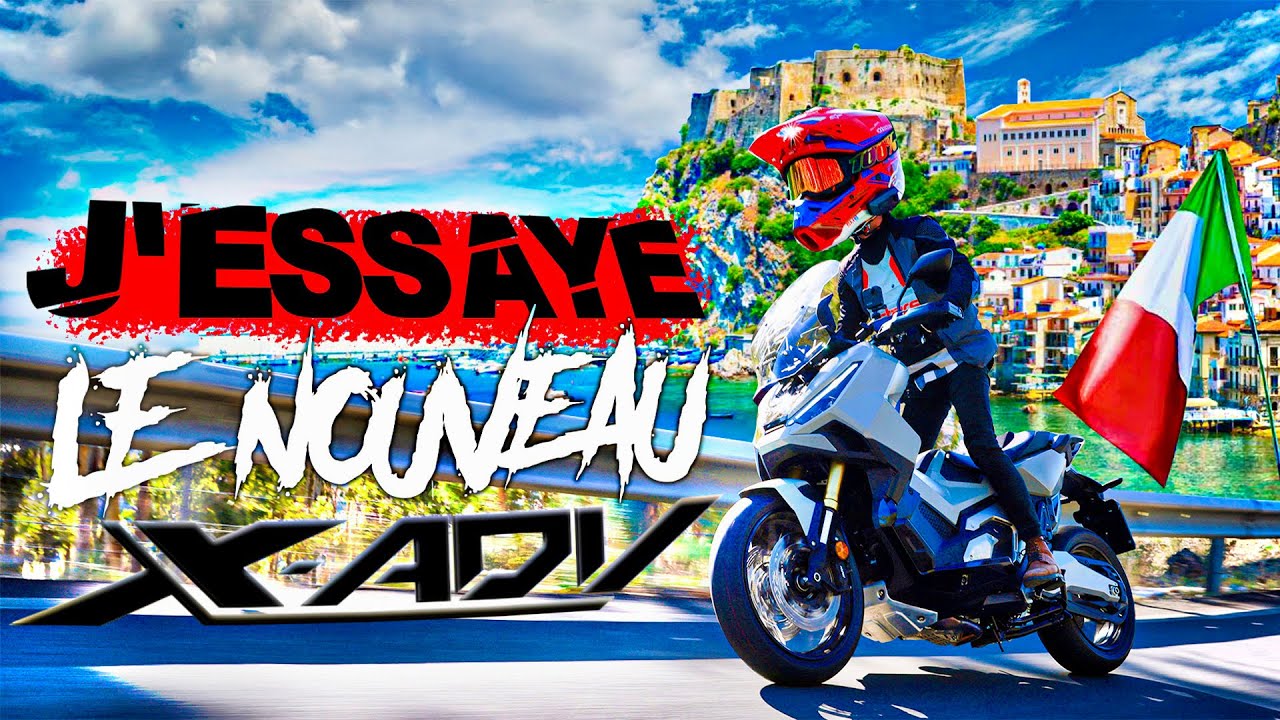 J’ESSAYE LE NOUVEAU X-ADV 2025 EN SICILE ! (et le Forza !)