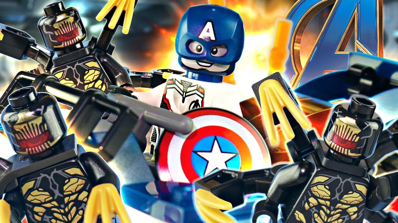 LEGO Avengers Endgame : Captain America Outriders Attack (76123) -  Review