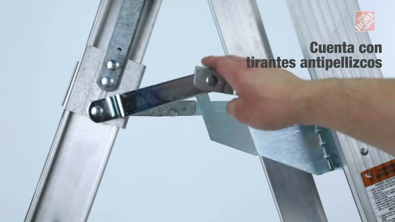 165911 Escalera convertible de aluminio CUPRUM