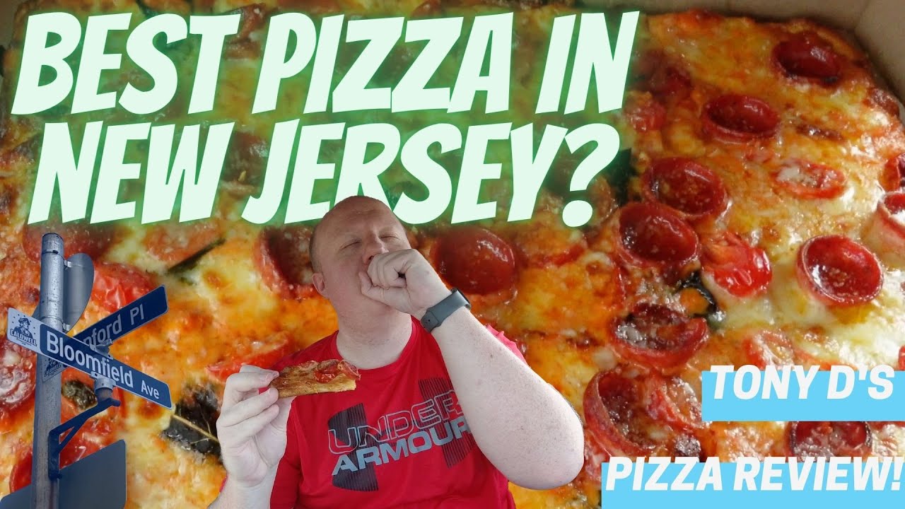 🍕 Drunken Grandma Pizza Review! BEST PIZZA IN NEW JERSEY?? Tony D's in Caldwell, NJ.