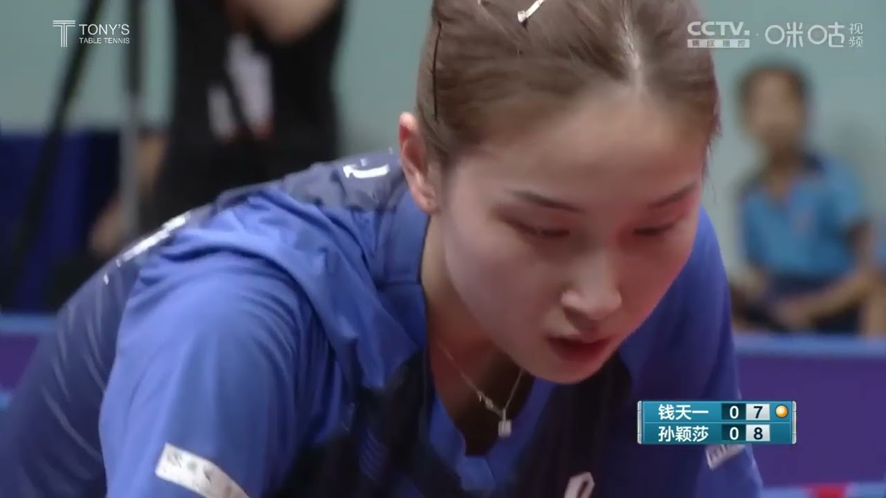 Decider Must Win Match, Qian Tianyi vs Sun Yingsha, Chinese Table Tennis Super League 2023