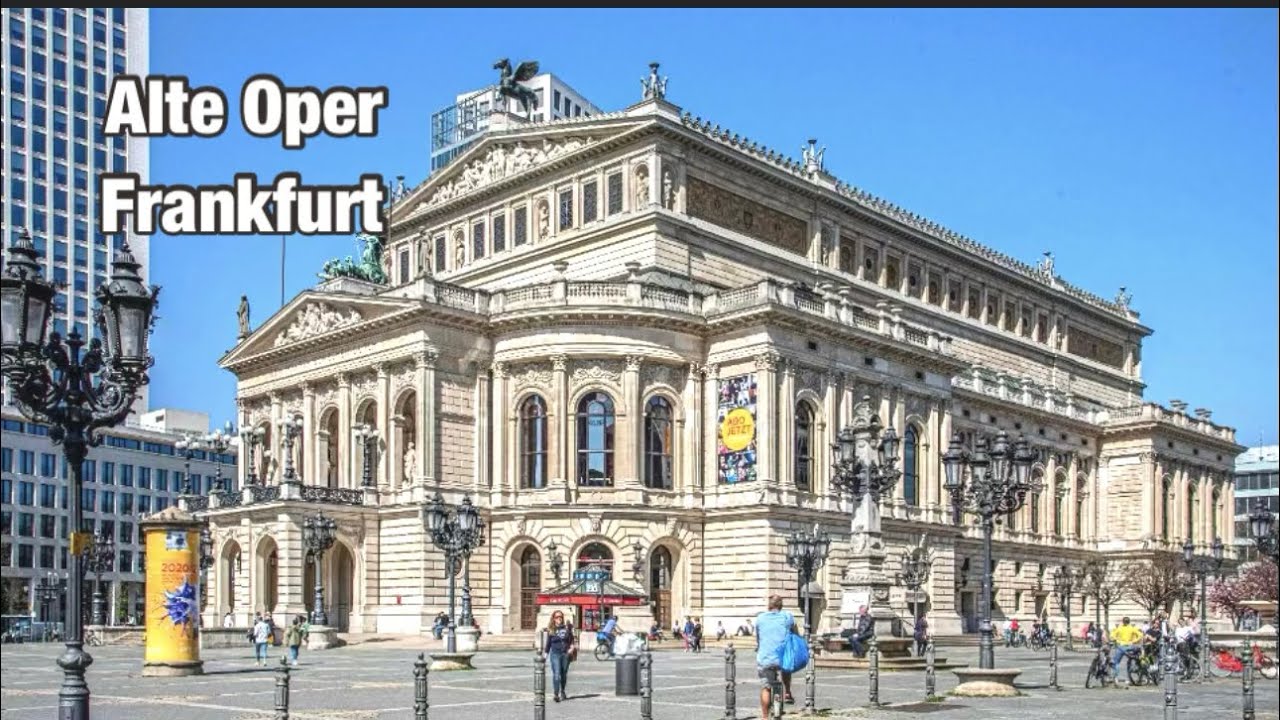 Alter Oper & Morning Walk  Frankfurt