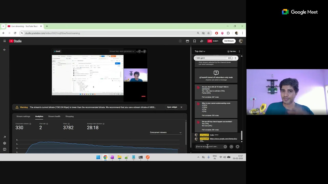 W1D2 - Stripe Functional Understanding - Dashboard - CreateSessionAPI Setup [3Feb]