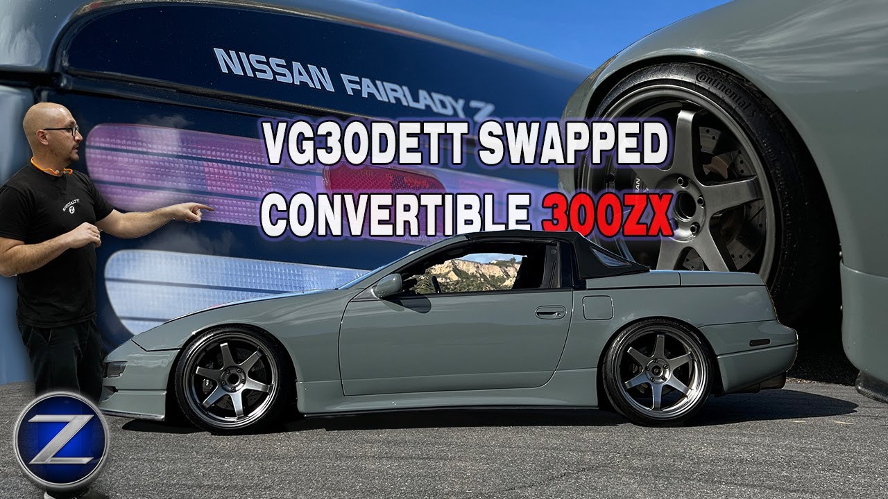 VG30 Twin Turbo Swapped Nissan 300zx Convertible  !?