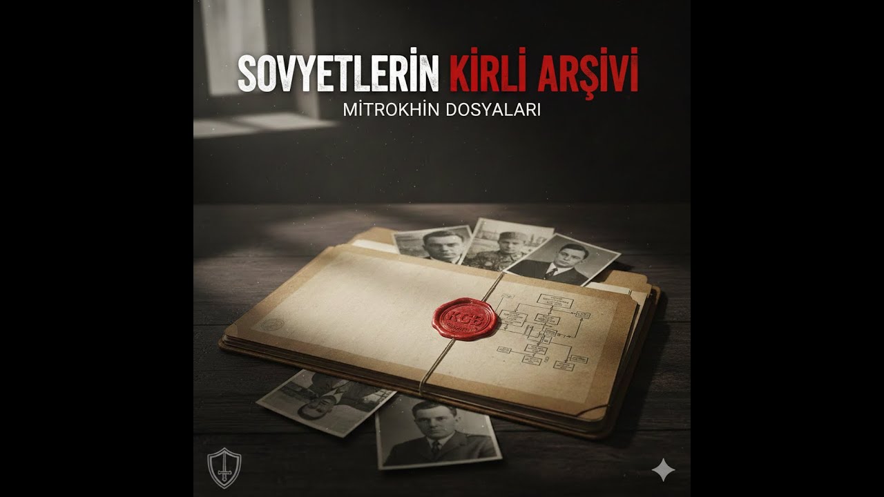 🕵️‍♂️📂KGB’nin Gizli Casusluk Tarihi | Soğuk Savaşın Karanlık Yüzü (Mitrokhin Arşivi) ☭