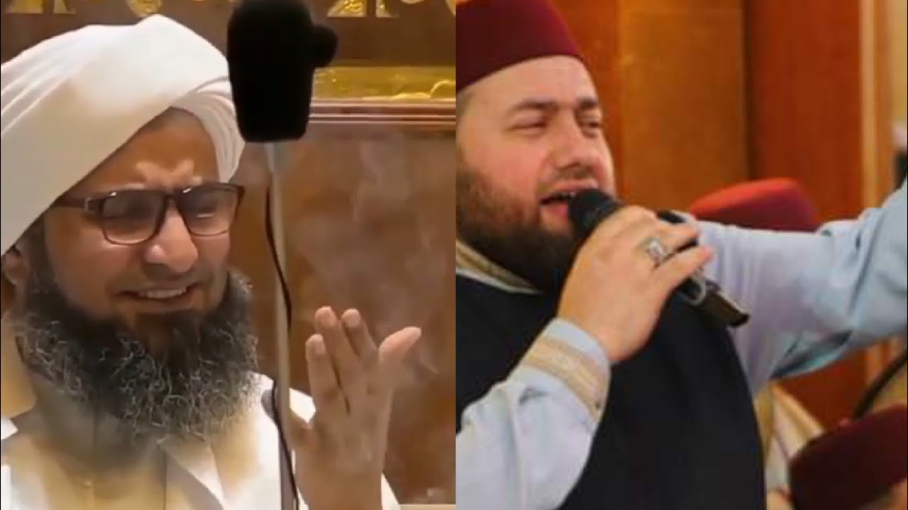 المنشد منصور زعيتر ينشد يا سعد قوم ||  بحضور الحبيب علي الجفري