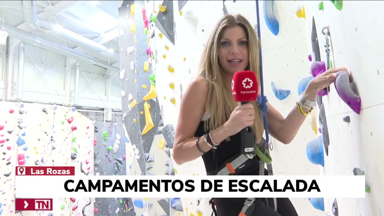 Campamentos de escalada de Sputnik Climbing en Telemadrid.