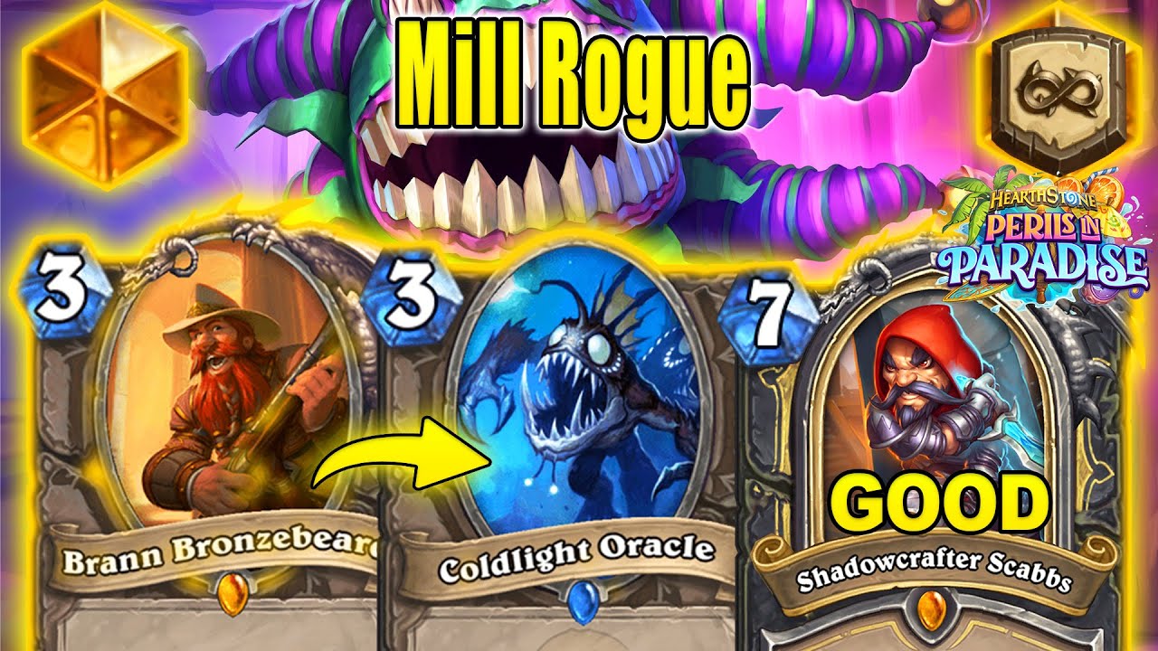 New Mill Rogue Deck Is Back in 2024 To Burn Opponent's Decks At Perils in Paradise | Hearthstone